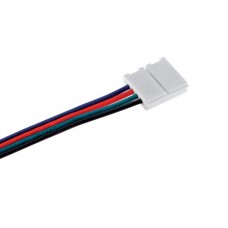 Σύνδεσμος Τροφοδοσίας με Καλώδιο για RGB Ταινία LED 10mm 30-33